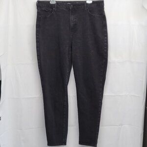 Old Navy OG Jeans Womens Size 18 Tall Straight High Rise Secret Smooth Pockets
